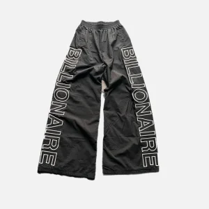 Billionaire Studio Nylon Track Pants Black