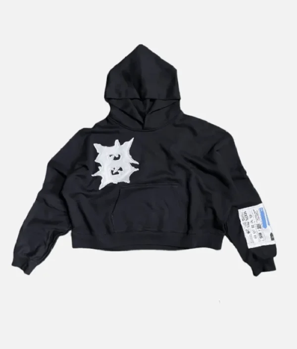 Billionaire Studios Bloo Gradient Scale Hoodie Black