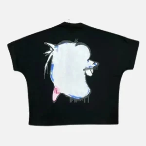 Billionaire Studios Blue Dog Logo Tee White