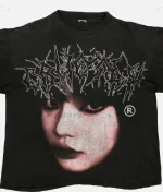 Billionaire Studios Cute Girl Face Logo Tee Black