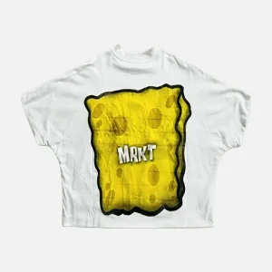 Billionaire Studios Mrkt Cheese Logo Tee White