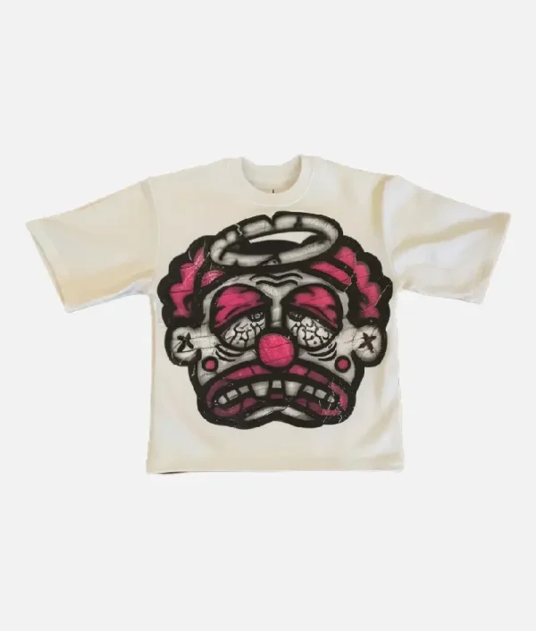 Billionaire Studios Sad Jocker Face Tee White