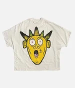 Billionaire Studios Yellow Logo Tee White